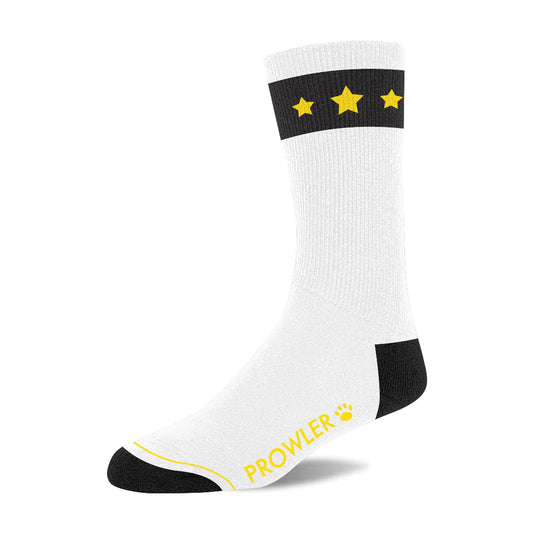 Șosete albe din bumbac Prowler Gold Star