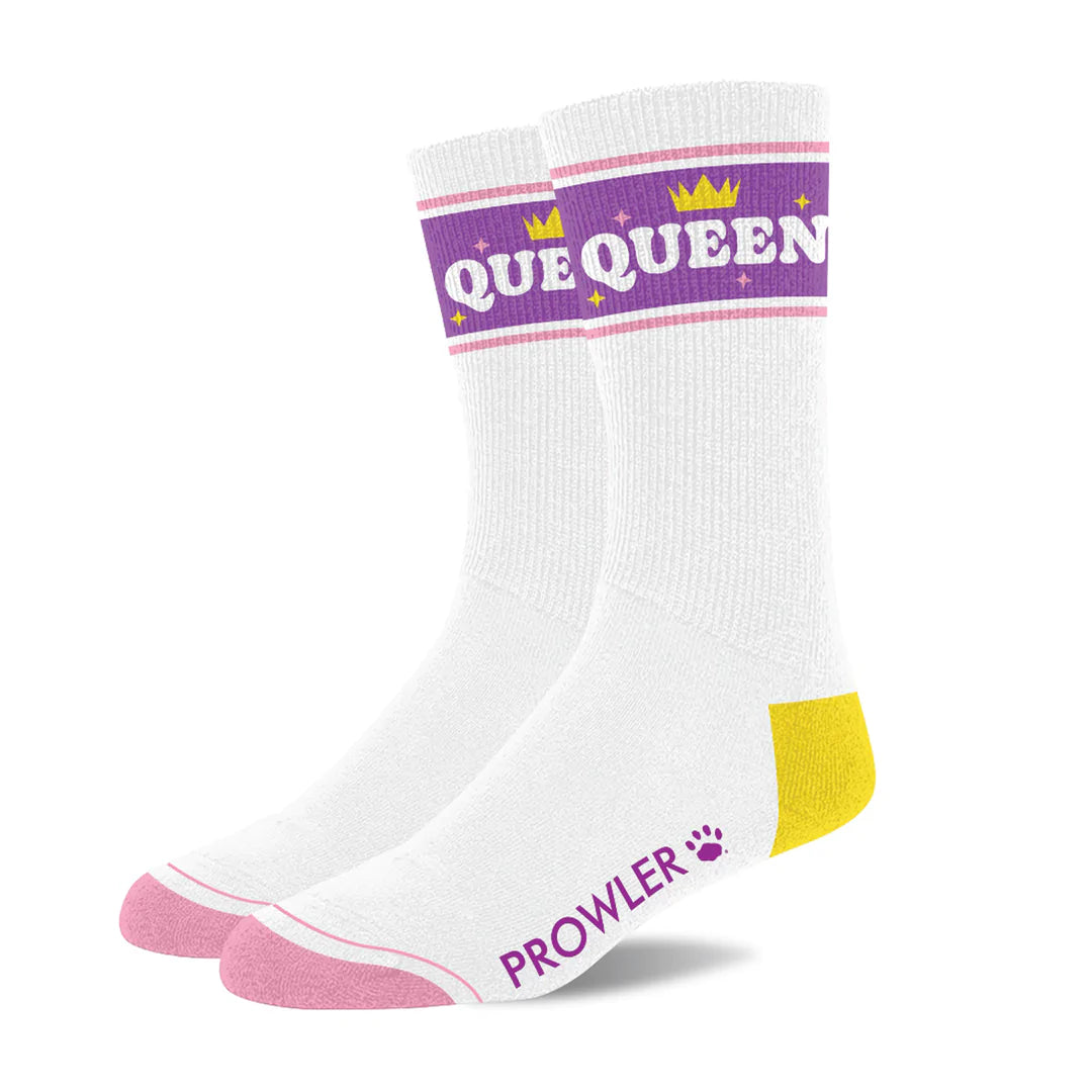 Șosete Prowler RED Queen Alb/Mov – Confort Premium și Stil Distinctiv