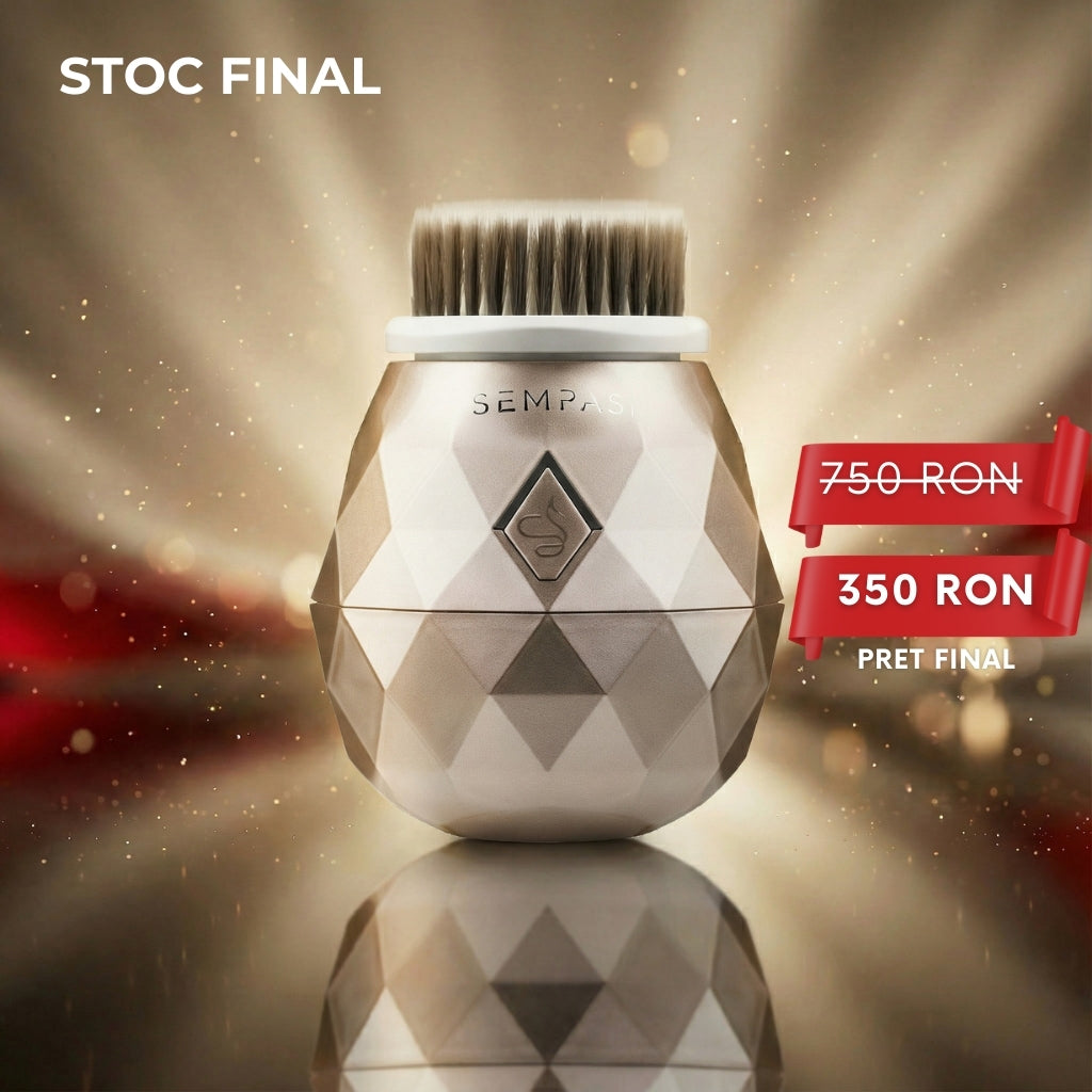 Sempasi Sol – perie sonica pentru curățare facială delicată și profundă