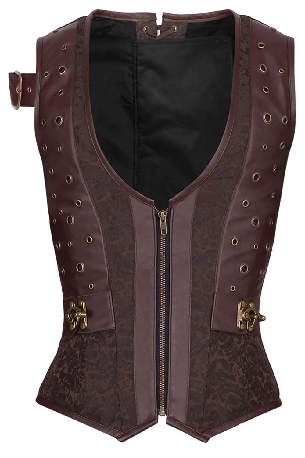 Edlef Underchest Steampunk Bărbați – Corset Vesta