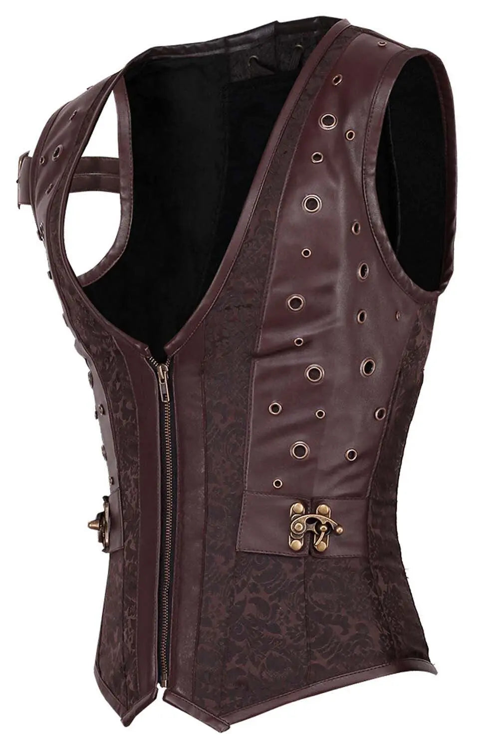 Edlef Underchest Steampunk Bărbați – Corset Vesta