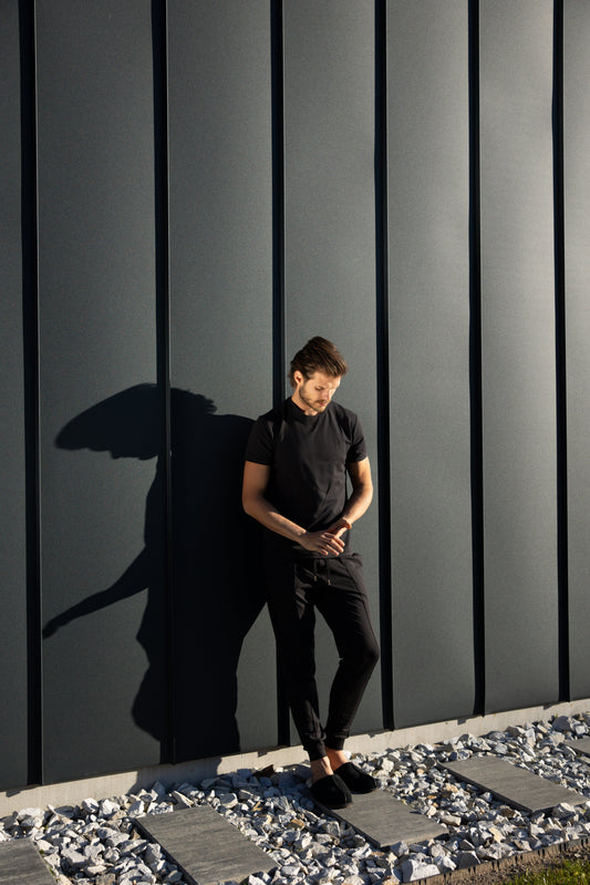 Pantaloni trening bărbați – Pantaloni sport confortabili, cu talie elastică și buzunare