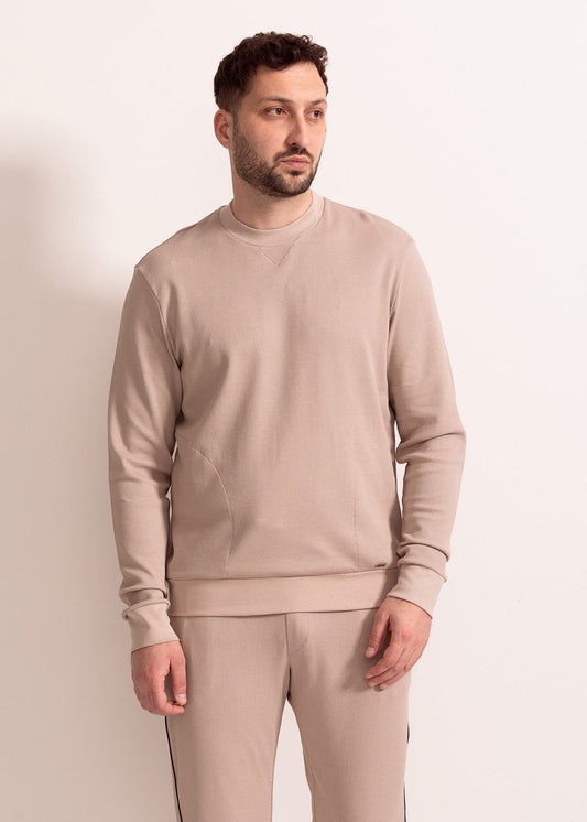 Bluză bărbați Pique Mood – bluză confortabilă din eucalipt și bumbac, stil modern