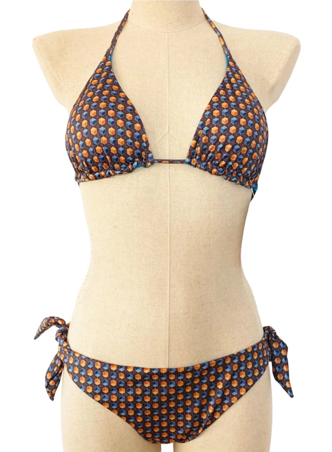 HYD Bikini Cubist cu Bureți Detașabili