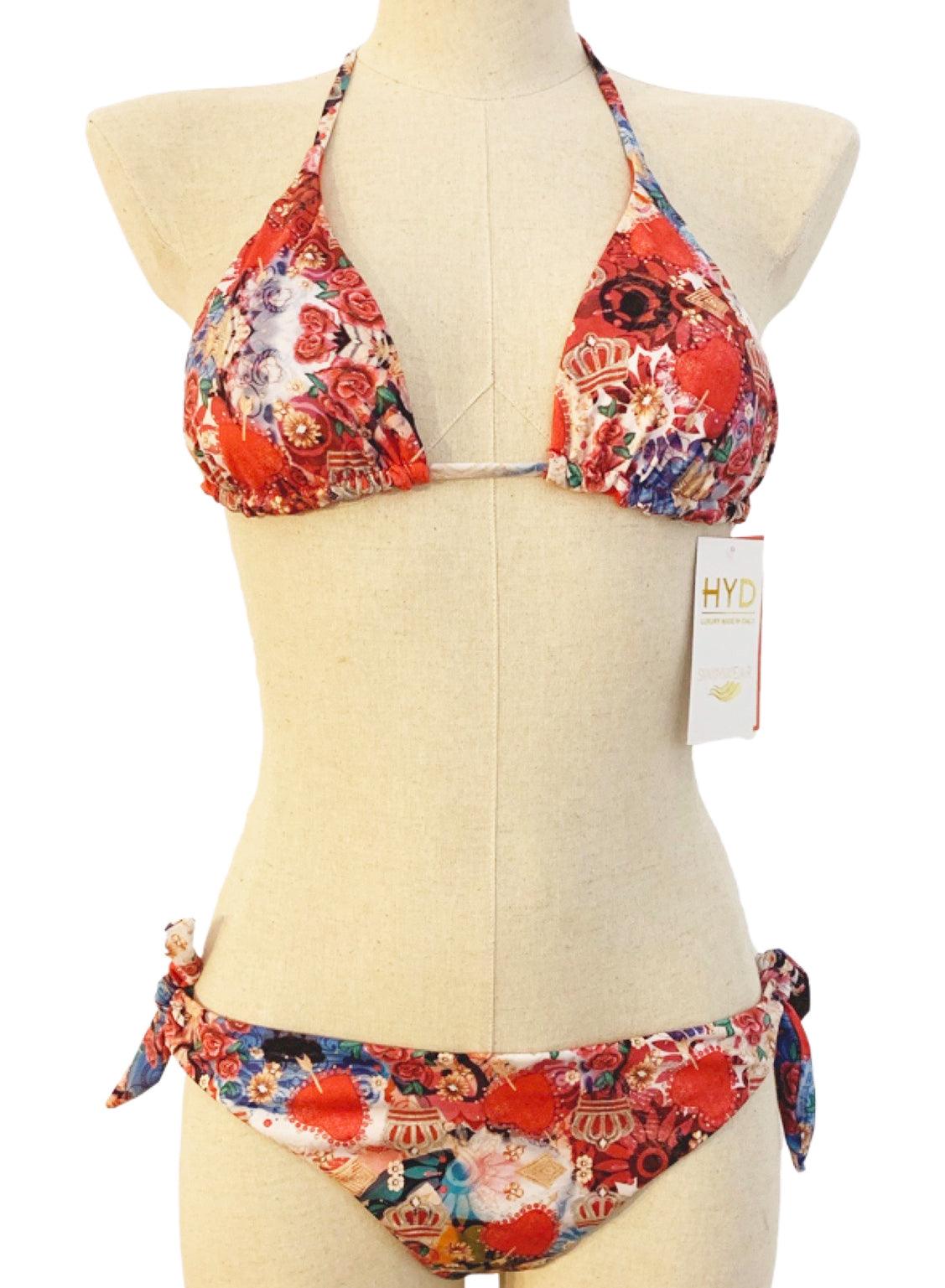Bikini HYD Cuore cu bureți detașabili – eleganță, confort și stil italian