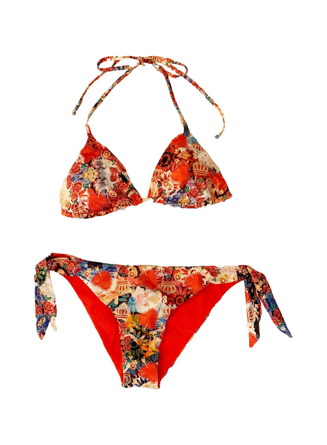 Bikini HYD Cuore cu bureți detașabili – eleganță, confort și stil italian