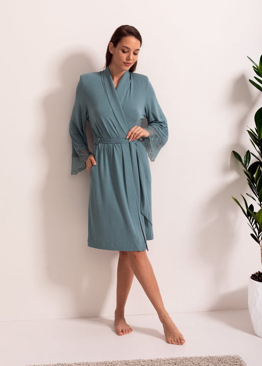 Halat damă modal TENCEL™ – halat elegant, moale și confortabil pentru casă