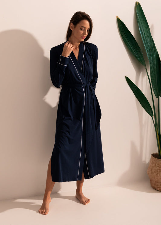 Halat damă modal TENCEL™ Ana – halat lung elegant, moale și confortabil