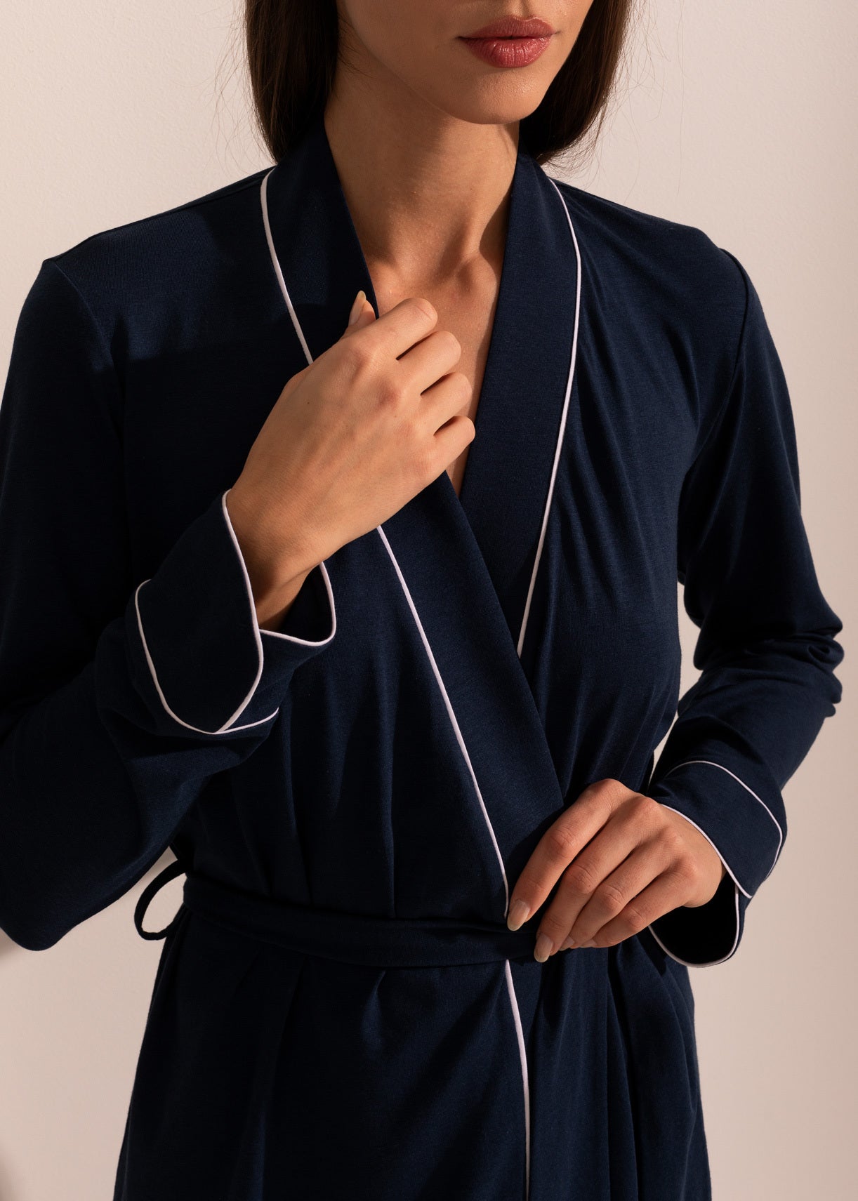 Halat damă modal TENCEL™ Ana – halat lung elegant, moale și confortabil