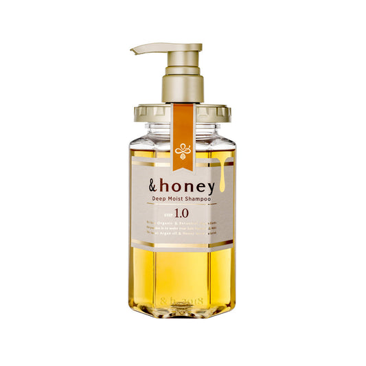 ViCREA Honey Tiefenwirksames Feuchtigkeitsshampoo – repariert und verleiht trockenem Haar Glanz, 440 ml