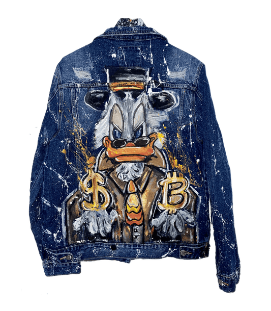 Jachetă Denim Money Duck - Handpainted Premium