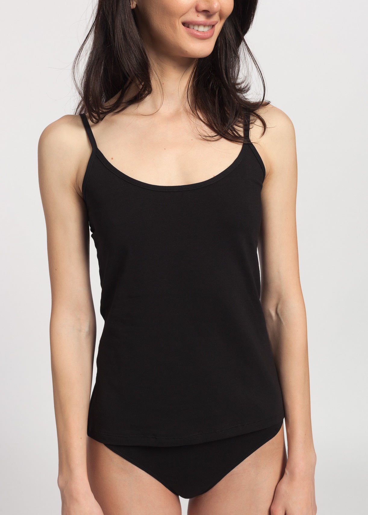 Maiou damă Cotton Stretch – Maiou elastic din bumbac, confortabil și mulat