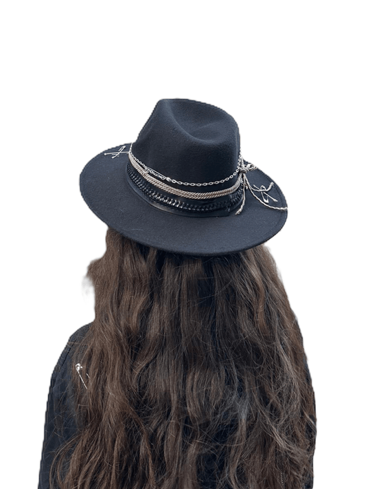 Mystic Black Hat – Handgefertigter Premium-Hut