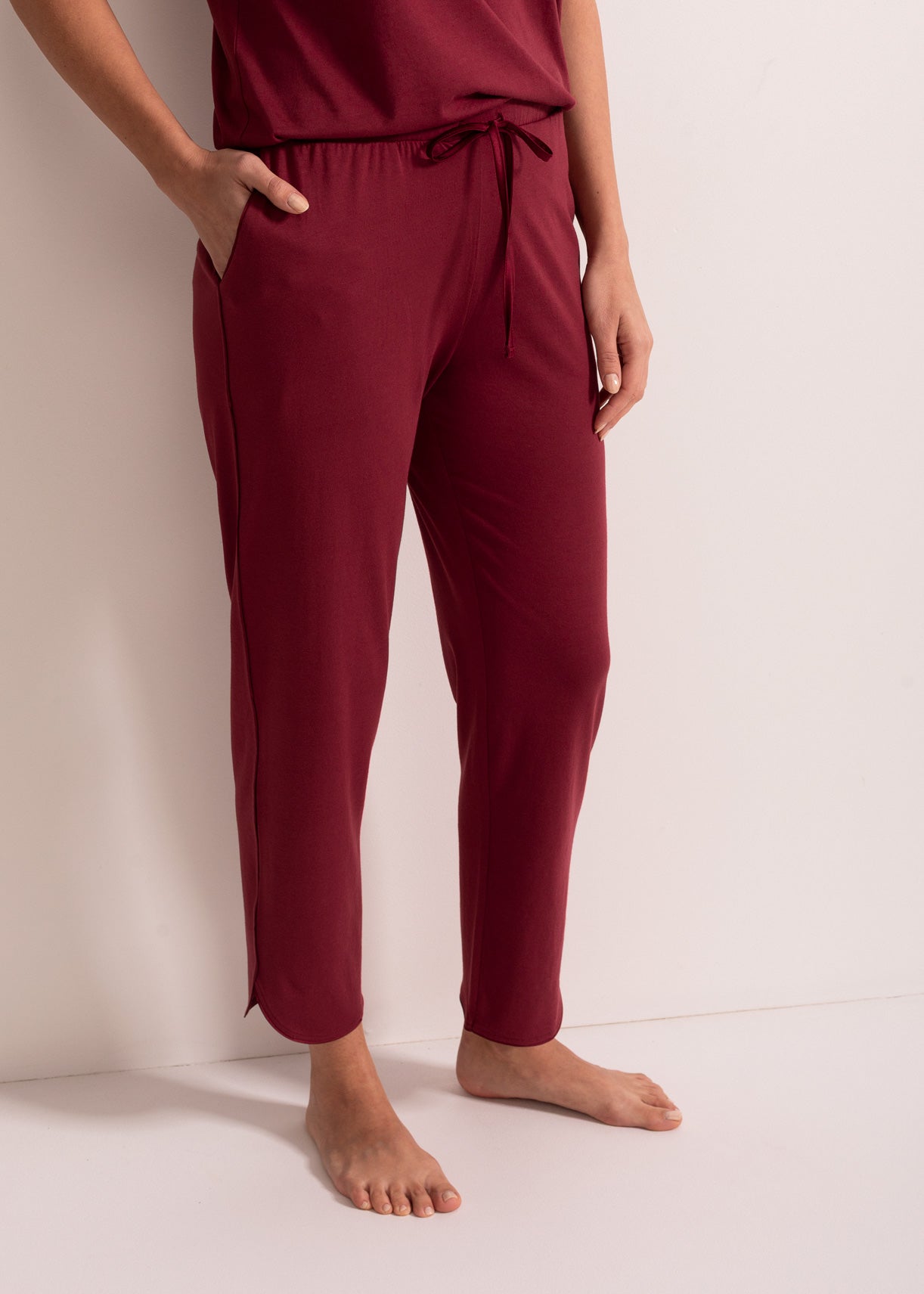 Pantaloni damă modal TENCEL™ Beatrice – pantaloni 7/8 eleganți și comozi
