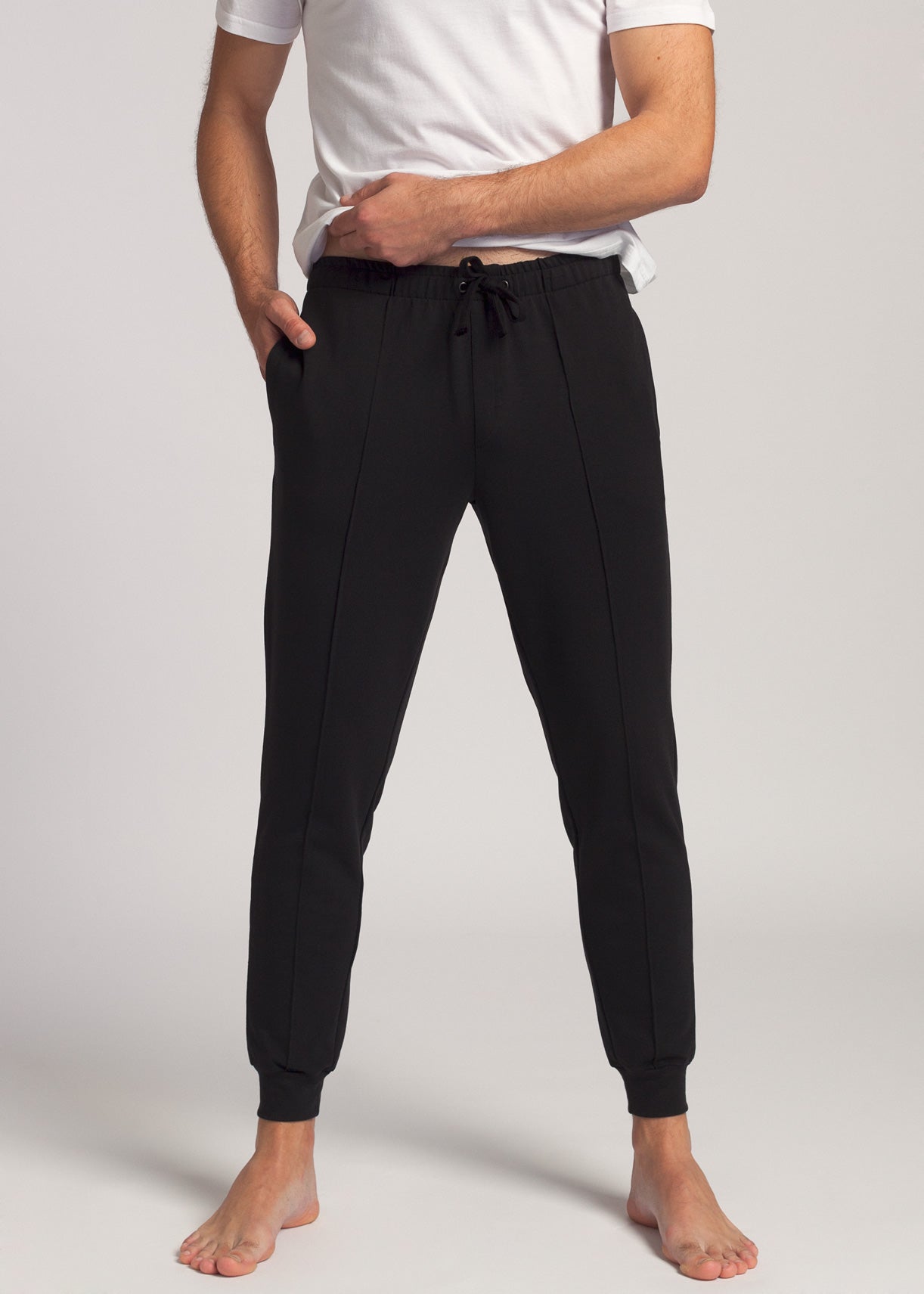 Pantaloni trening bărbați – Pantaloni sport confortabili, cu talie elastică și buzunare