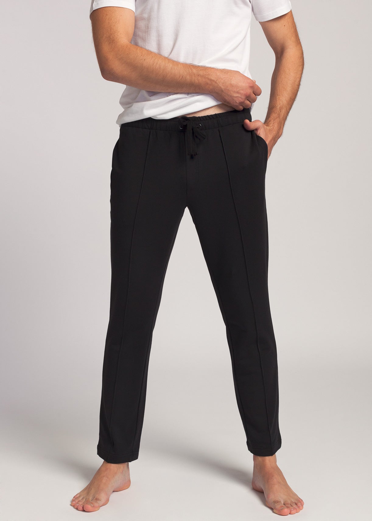 Pantaloni trening bărbați – Pantaloni sport confortabili, cu buzunare și talie elastic