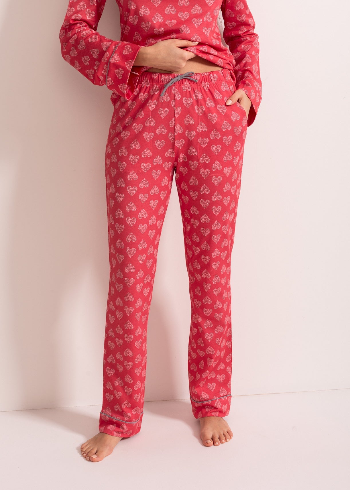 Pijama damă TENCEL™ – pijama confortabilă cu mâneci lungi și pantaloni lungi