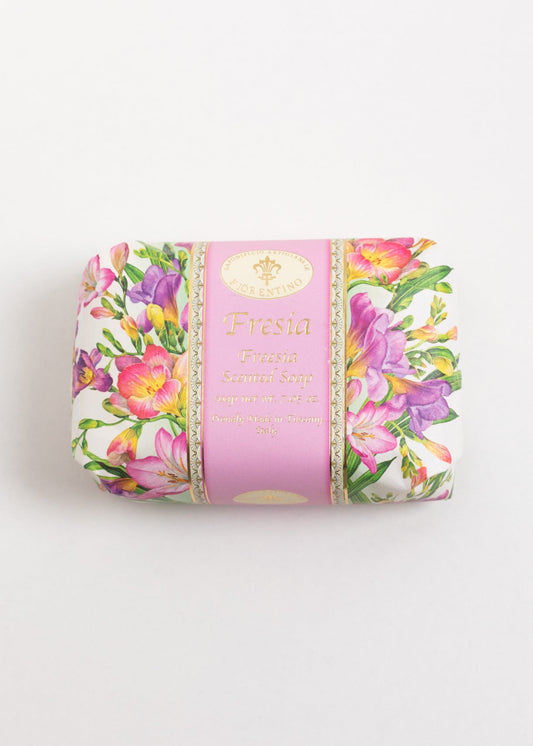 Săpun natural Fiorentino Frezie Handmade – săpun artizanal floral, delicat și hidratant