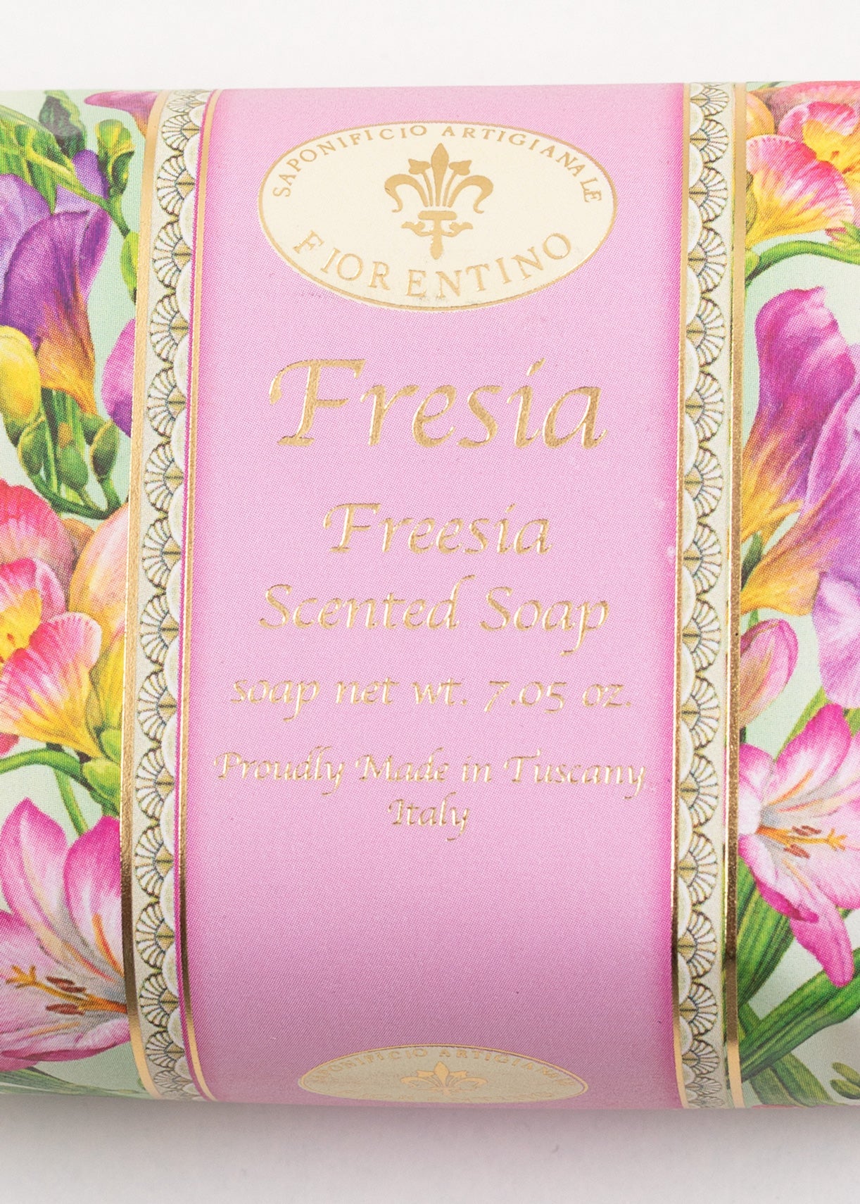 Săpun natural Fiorentino Frezie Handmade – săpun artizanal floral, delicat și hidratant