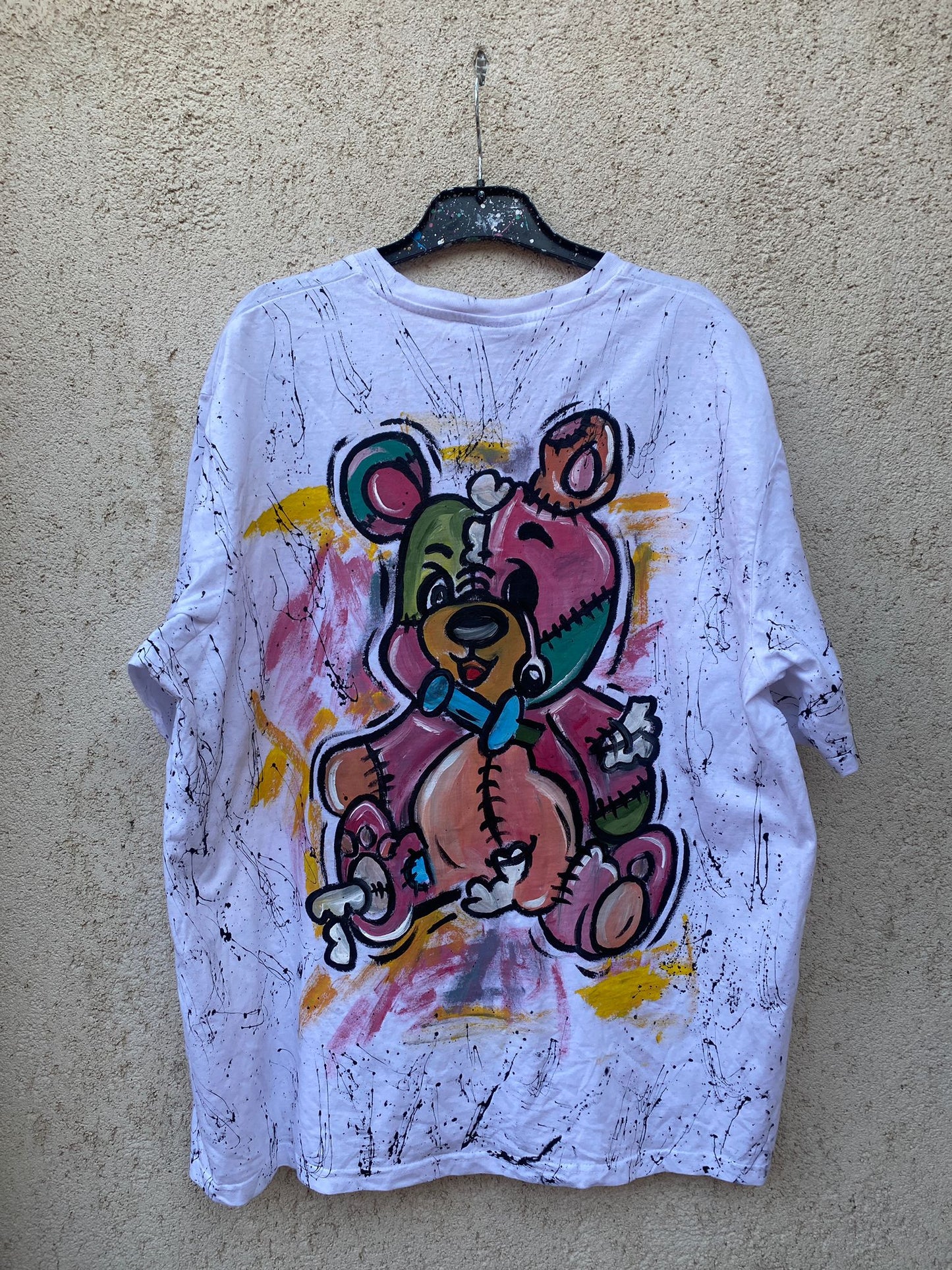 Teddy Bear tricou Handpainted