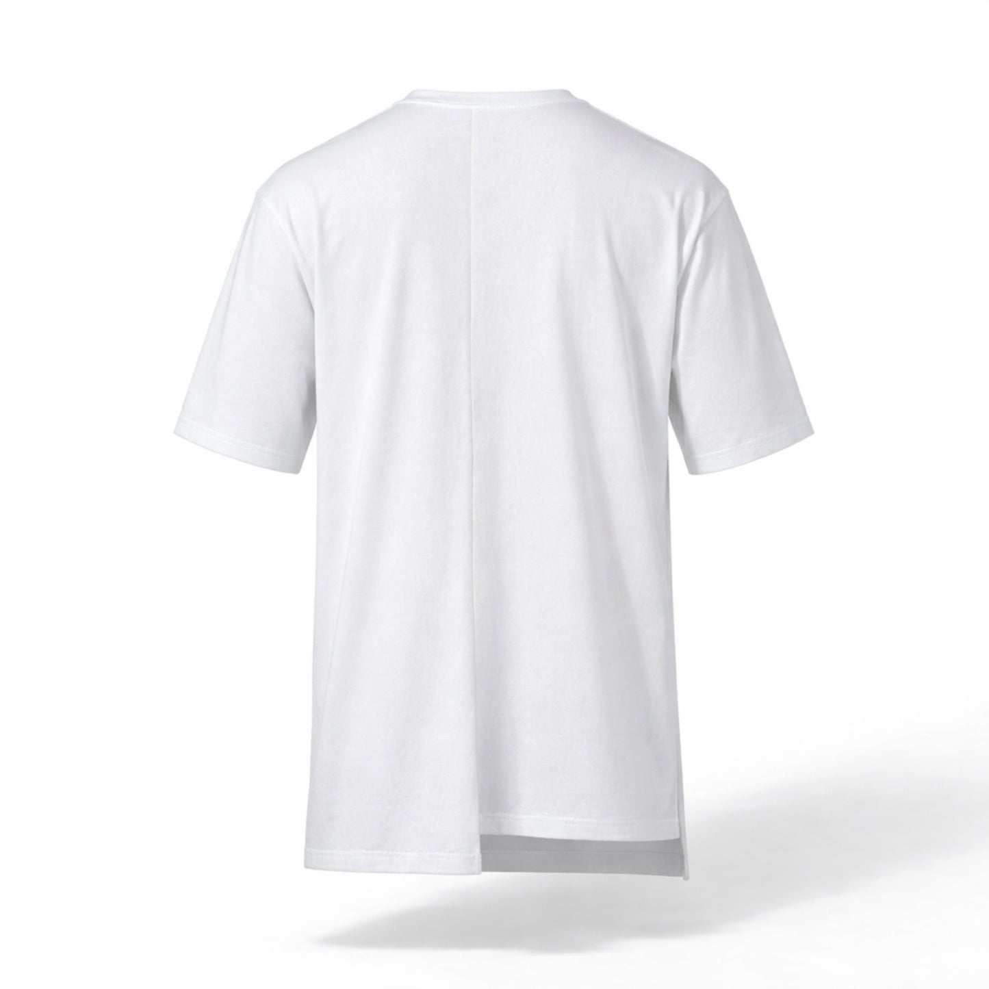 Tricou oversized  long line boyfriend CarolinaD X Asimetrix Unisex