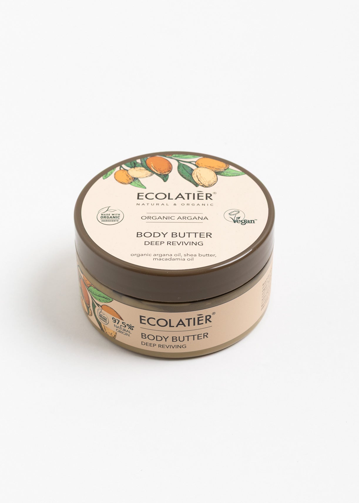 Unt de corp ECOLATIER® Organic Argana – hrănire intensă și elasticitate