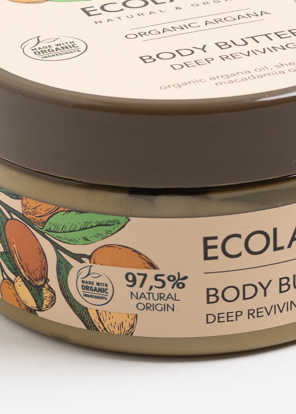 Unt de corp ECOLATIER® Organic Argana – hrănire intensă și elasticitate
